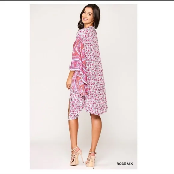 🔥$5🔥FLORAL KIMONO - Picture 5 of 6